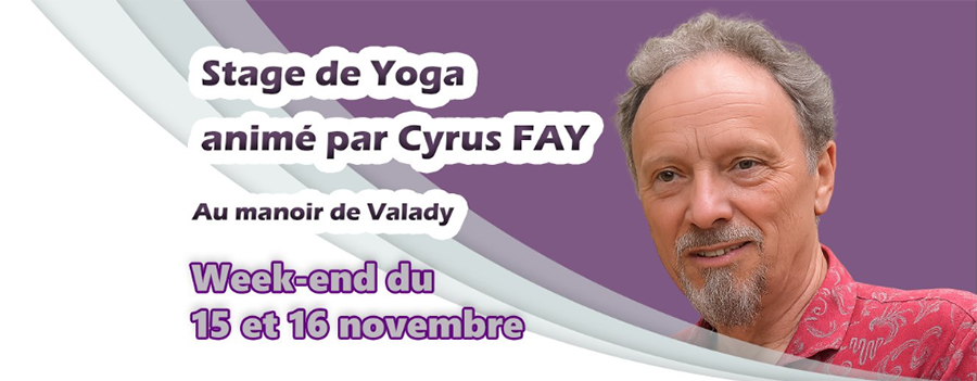 Stage Yoga avec Cyrus FAY